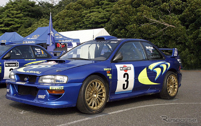 【スバルWRC歴代 写真蔵】1998インプレッサ555 WRC98 サンレモ・ラリー車