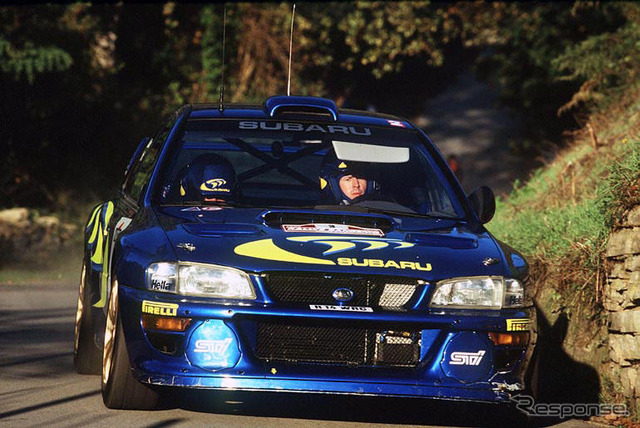 【スバルWRC歴代 写真蔵】1998インプレッサ555 WRC98 サンレモ・ラリー車