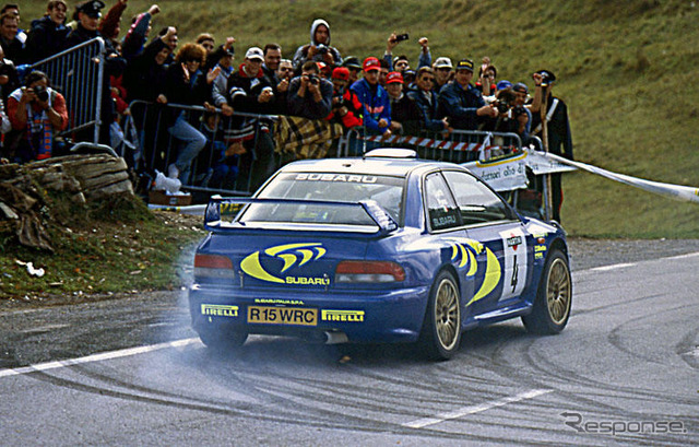 【スバルWRC歴代 写真蔵】1998インプレッサ555 WRC98 サンレモ・ラリー車