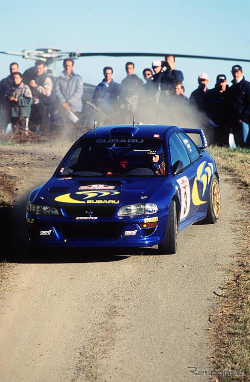 【スバルWRC歴代 写真蔵】1998インプレッサ555 WRC98 サンレモ・ラリー車