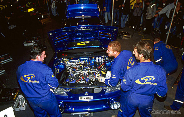【スバルWRC歴代 写真蔵】1998インプレッサ555 WRC98 サンレモ・ラリー車