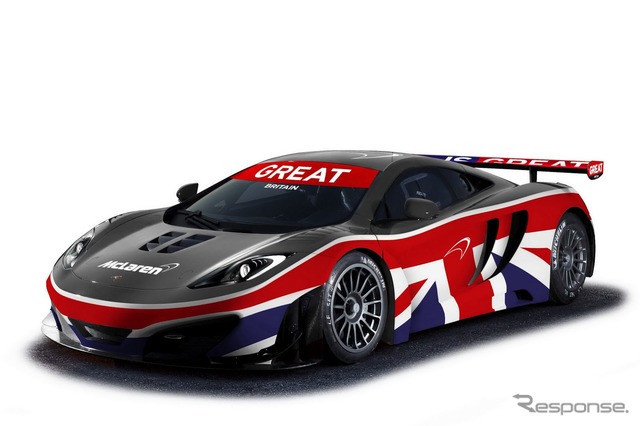 マクラーレン・MP4-12C GT3の「GREATキャンペーン」仕様