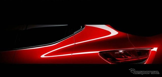 新型ルノールーテシア(欧州名:クリオ)の予告画像