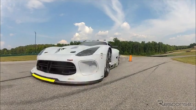 SRTバイパー GTS-Rのテスト映像