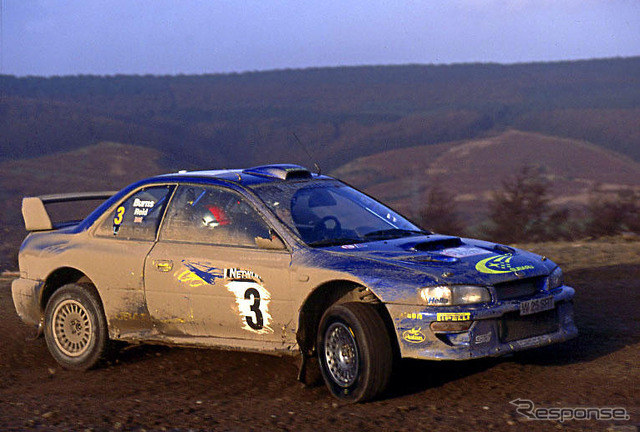 【スバルWRC歴代 写真蔵】2000インプレッサ WRC2000 英国・ラリー車
