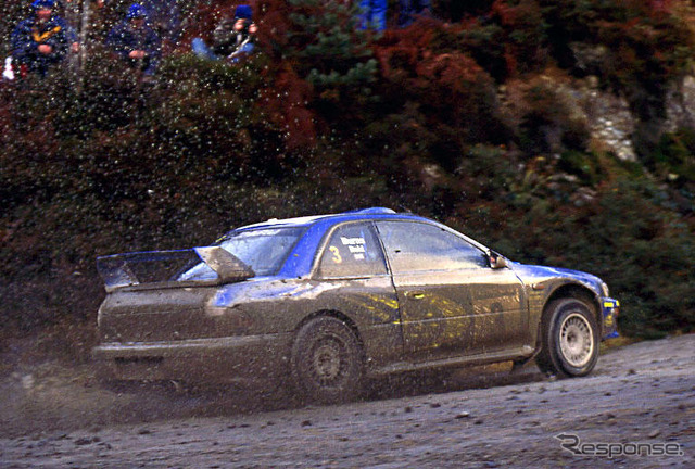 【スバルWRC歴代 写真蔵】2000インプレッサ WRC2000 英国・ラリー車