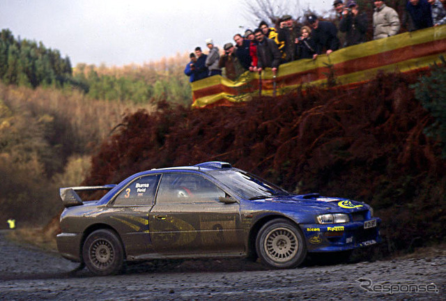 【スバルWRC歴代 写真蔵】2000インプレッサ WRC2000 英国・ラリー車