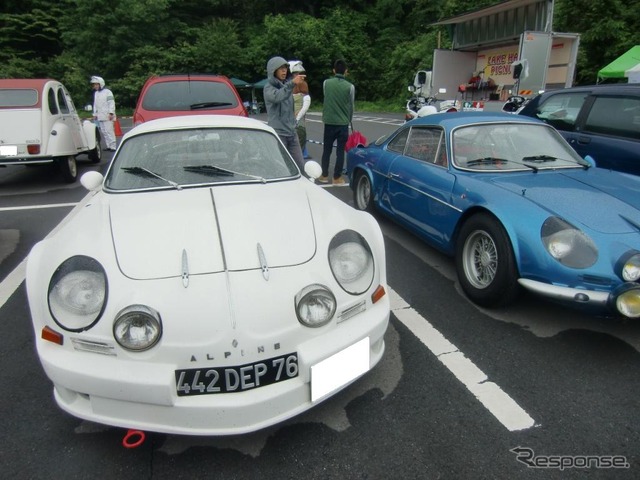 スプレンドーレ・ピクニック開催 アルピーヌA110
