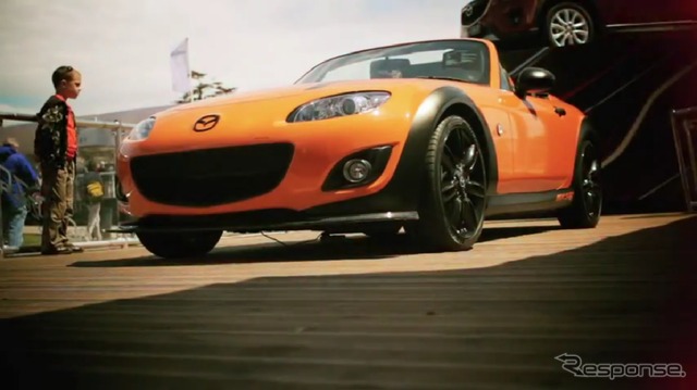 「グッドウッド・フェスティバル・オブ・スピード2012」のヒルクライムに挑むマツダMX-5 GTコンセプト