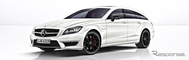 ドイツ本国のAMG公式サイトで予告されているメルセデスベンツCLS63AMGシューティングブレーク