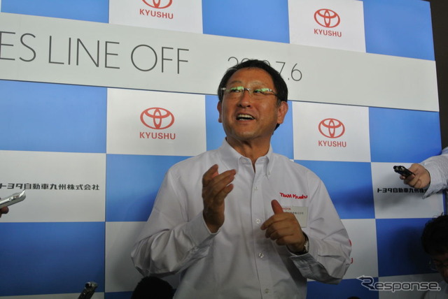 トヨタ自動車・豊田章男社長