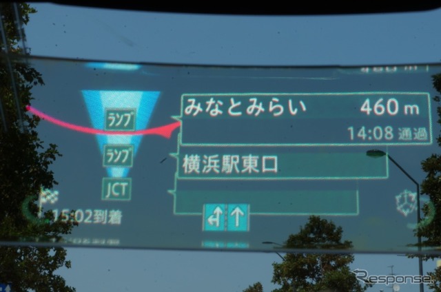 【カロッツェリア サイバーナビ VH99HUD】視界に案内矢印を表示するAR HUD搭載ナビ…業界初