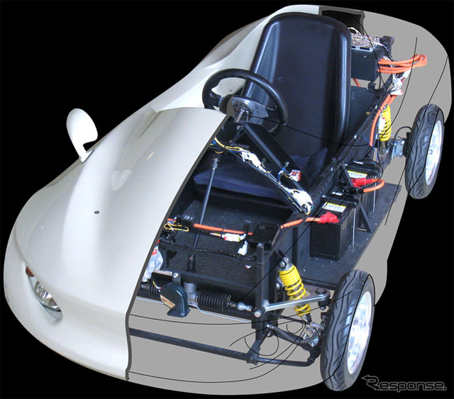 モディー 組立式EVマイクロコンパクトカー「ピウス」