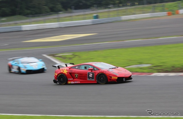 ランボルギーニ・ブランパン・スーパートロフェオ・アジアシリーズ@富士