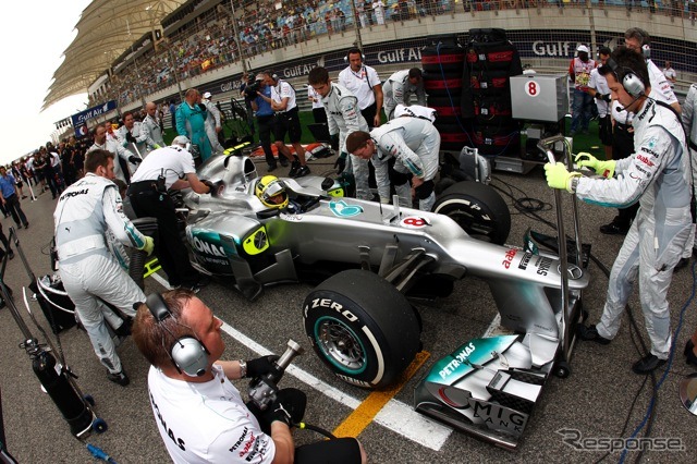 ロズベルグ（メルセデスAMG、F1バーレーンGP）