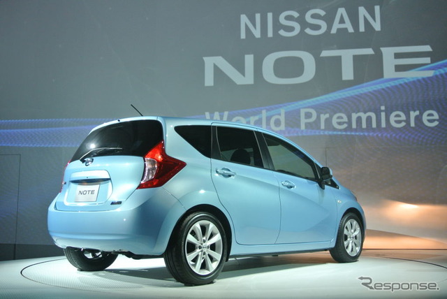 日産自動車 新型ノート ワールドプレミア