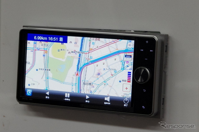 G-BOOK全力案内ナビをスマホナビ対応ディスプレイに表示する