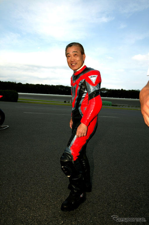 【ホンダミーティング】疾走写真蔵…福井社長、モトGPマシンも操る!!
