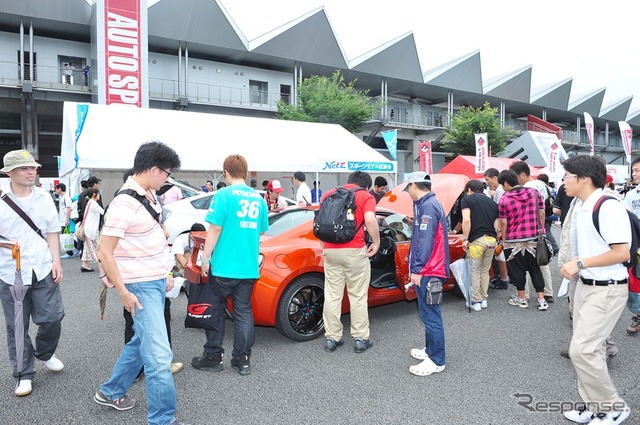 ネッツスポーツモデル試乗会のようす