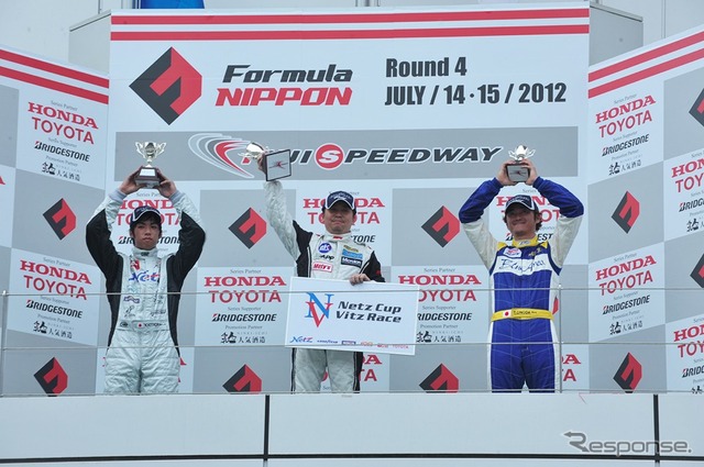 ヴィッツレース関東シリーズ第3戦のようす