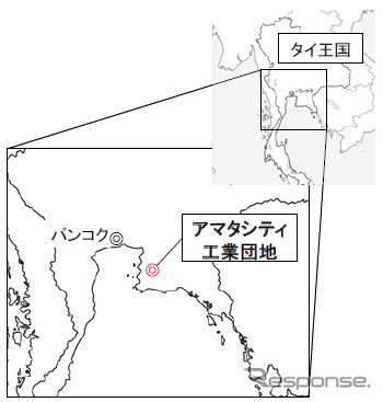 DOWAホールディングス タイの現地法人所在地