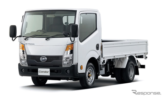 UDトラックス、小型トラック コンドル を改良…燃費向上 1枚目の写真