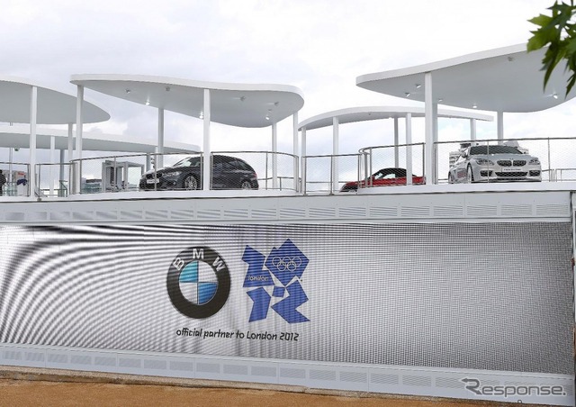 BMWグループのロンドン2012オリンピックパークパビリオン