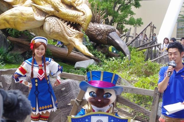 黄金に輝くリオレイア希少種、等身大サイズでUSJに現る!ギネス記録にも認定
