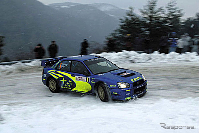 【スバルWRC歴代 写真蔵】2003インプレッサWRカー 04モンテカルロ車