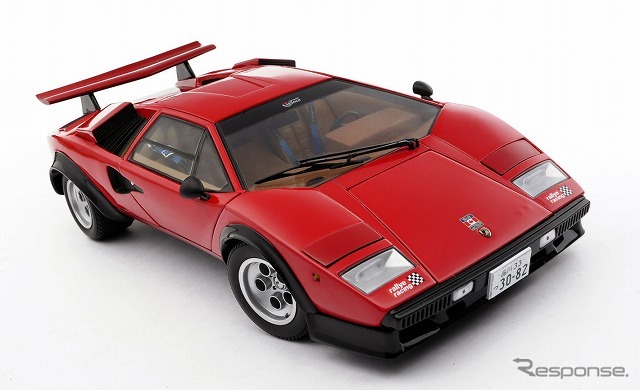 京商、幻のスーパーカー ウルフカウンタックのミニチュアカーを発売 7