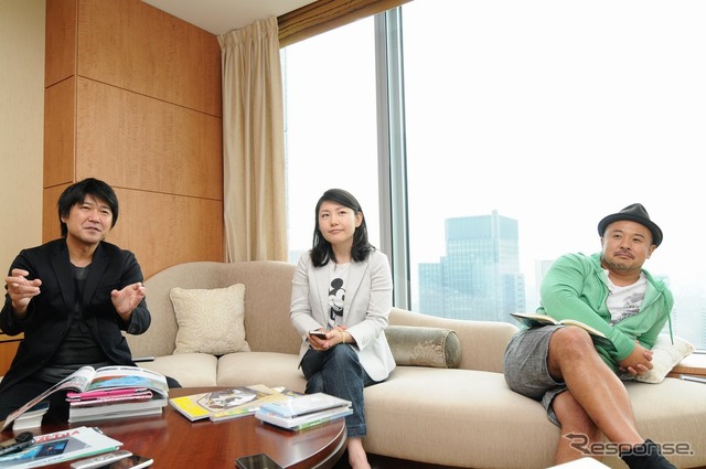 左から廣瀬功司氏、富所佐知子氏、ショーン今井氏