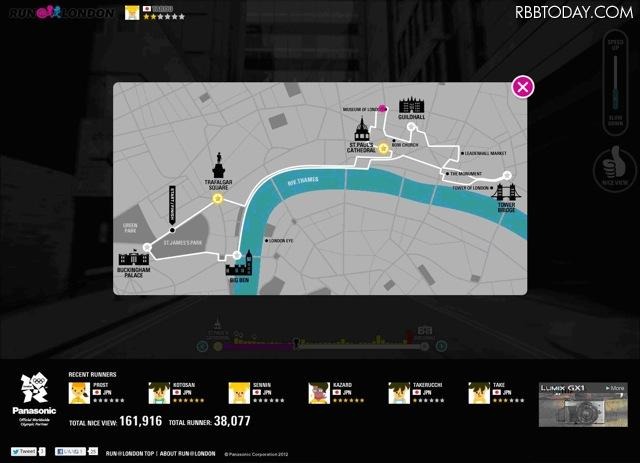 パナソニック「RUN＠LONDON」