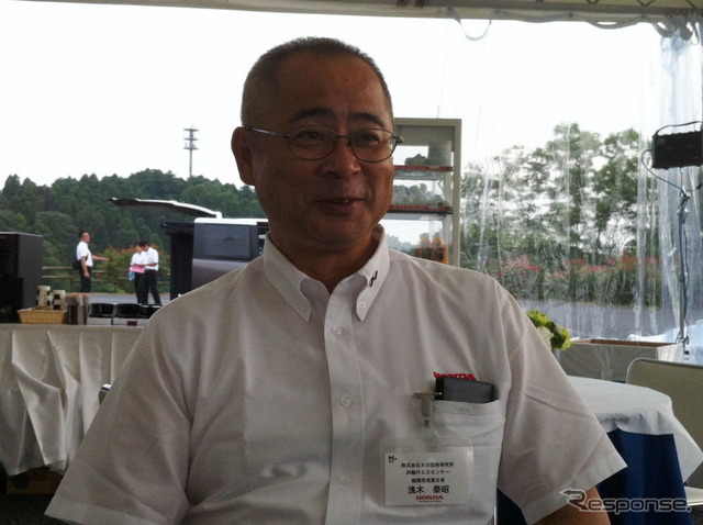 本田技術研究所四輪R&Dセンター・浅木泰昭機種開発責任者