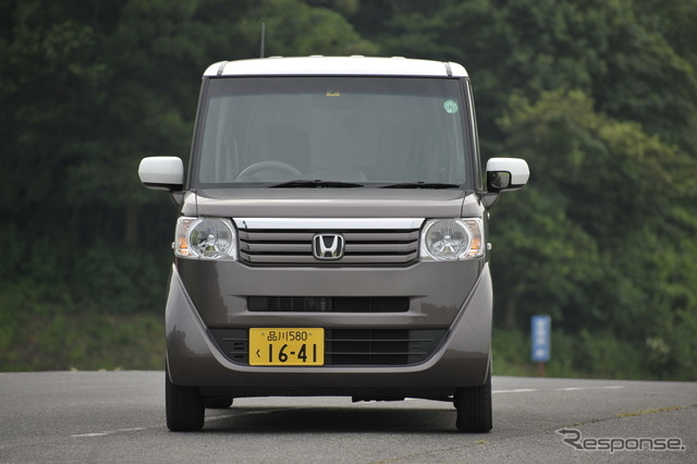 ホンダ N BOX + ブロンズ&ホワイト
