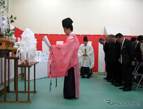 三菱樹脂 新工場の竣工式