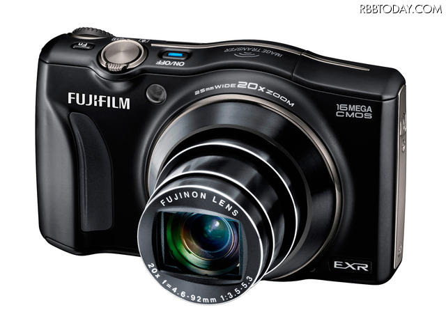 「FinePix F800EXR」ブラック