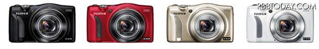 「FinePix F800EXR」のカラバリ