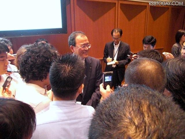 KDDIの田中孝司代表取締役社長