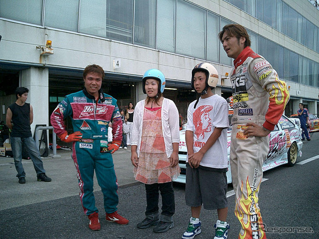 D1でドリフト体験…オフィシャルサイト入会でチャンス!