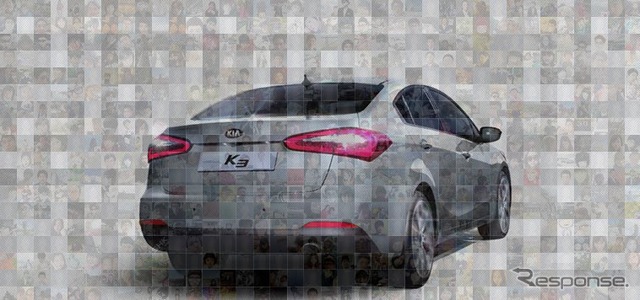 Facebookで予告された新型キア・K3（米国名：フォルテ）
