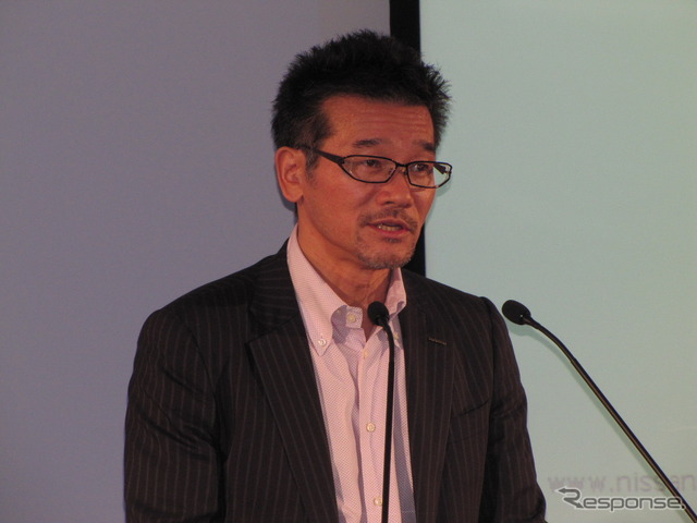 日産2012年度第1四半期決算会見　田川丈二執行役員