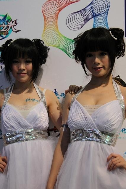 【China Joy 2012】とれたて中国美人をお届け！ゲームショウを彩るコンパニオンたち200枚(1)