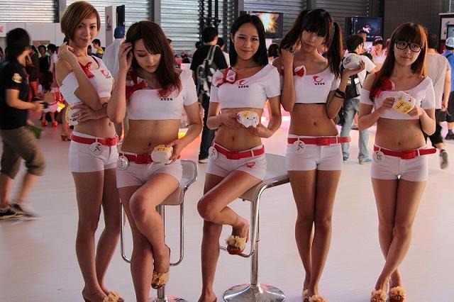 【China Joy 2012】とれたて中国美人をお届け！ゲームショウを彩るコンパニオンたち200枚(1)