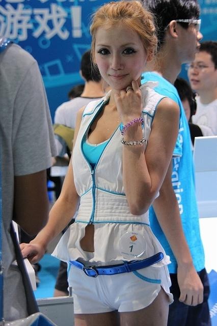 【China Joy 2012】とれたて中国美人をお届け!ゲームショウを彩るコンパニオンたち200枚(1)