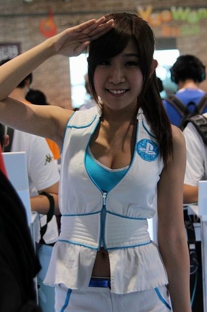 【China Joy 2012】とれたて中国美人をお届け！ゲームショウを彩るコンパニオンたち200枚(1)