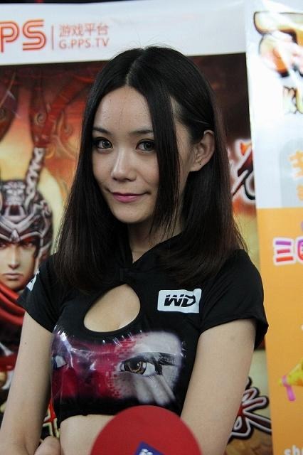 【China Joy 2012】とれたて中国美人をお届け！ゲームショウを彩るコンパニオンたち200枚(1)