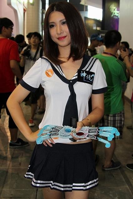 【China Joy 2012】とれたて中国美人をお届け!ゲームショウを彩るコンパニオンたち200枚(1)
