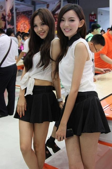 【China Joy 2012】とれたて中国美人をお届け！ゲームショウを彩るコンパニオンたち200枚(1)