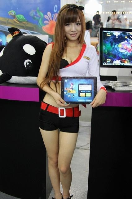 【China Joy 2012】とれたて中国美人をお届け！ゲームショウを彩るコンパニオンたち200枚(1)