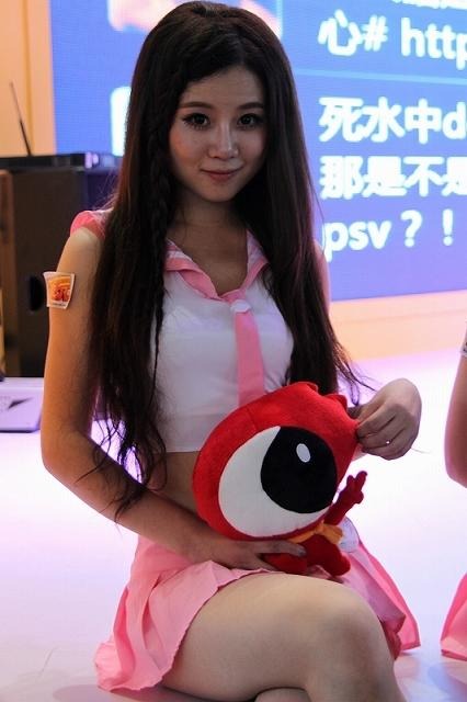 【China Joy 2012】とれたて中国美人をお届け!ゲームショウを彩るコンパニオンたち200枚(1)